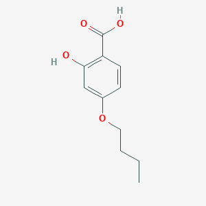 molecular formula C11H14O4 B2891093 4-Butoxy-2-hydroxybenzoic acid CAS No. 29264-27-5