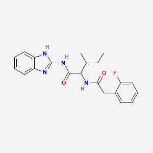 N-(2,5-dimethoxyphenyl)-2-(2-thienyl)-1,3-thiazole-4-carboxamide