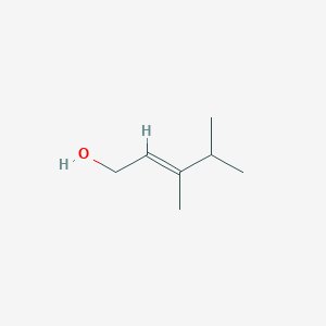 molecular formula C7H14O B2891275 3,4-二甲基戊-2-烯-1-醇 CAS No. 1623076-33-4