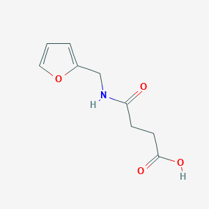 molecular formula C9H11NO4 B2891287 N-Furan-2-ylmethyl-succinamic acid CAS No. 335216-97-2