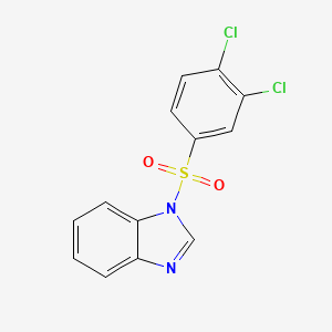 1-(3,4-dichlorobenzenesulfonyl)-1H-1,3-benzodiazole