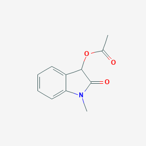 1-methyl-2-oxo-2,3-dihydro-1H-indol-3-yl acetate