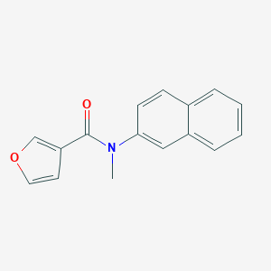 N-methyl-N-(2-naphthyl)-3-furamide