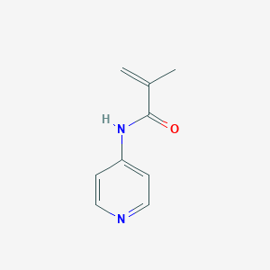 molecular formula C9H10N2O B289161 2-methyl-N-pyridin-4-ylacrylamide 