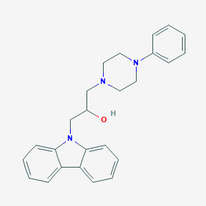 1-(9H-carbazol-9-yl)-3-(4-phenyl-1-piperazinyl)-2-propanol