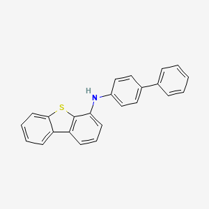 molecular formula C24H17NS B2891859 N-([1,1'-联苯]-4-基)二苯并[b,d]噻吩-4-胺 CAS No. 1448185-87-2