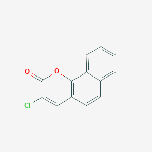 molecular formula C13H7ClO2 B289186 3-chloro-2H-benzo[h]chromen-2-one 