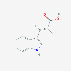 alpha-Methyl-1H-indole-3-acrylic acid