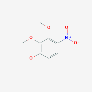 molecular formula C9H11NO5 B289192 1,2,3-Trimethoxy-4-nitrobenzene 