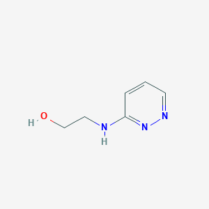 molecular formula C6H9N3O B2891929 2-[(Pyridazin-3-yl)amino]ethan-1-ol CAS No. 1247645-02-8
