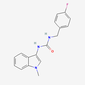 1-(4-fluorobenzyl)-3-(1-methyl-1H-indol-3-yl)urea