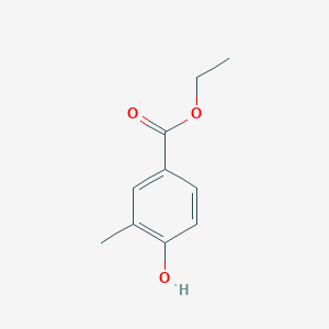 molecular formula C10H12O3 B2892205 Ethyl 4-hydroxy-3-methylbenzoate CAS No. 55211-85-3; 69747-21-3