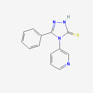 5-phenyl-4-(pyridin-3-yl)-4H-1,2,4-triazole-3-thiol