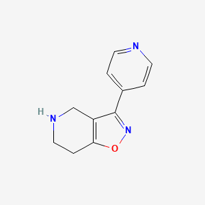 3-(Pyridin-4-yl)-4,5,6,7-tetrahydroisoxazolo[4,5-c]pyridine