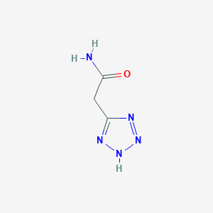 molecular formula C3H5N5O B2892286 2-(1H-1,2,3,4-四唑-5-基)乙酰胺 CAS No. 501356-99-6