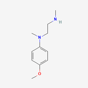 4-methoxy-N-methyl-N-[2-(methylamino)ethyl]aniline