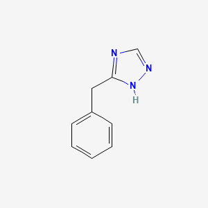 molecular formula C9H9N3 B2892321 5-benzyl-1H-1,2,4-triazole CAS No. 21117-34-0