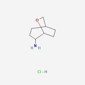 6-Oxabicyclo[3.2.2]nonan-4-amine hydrochloride