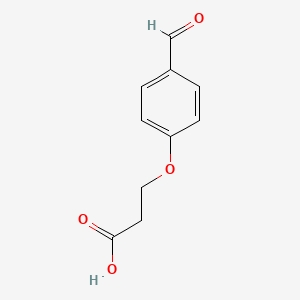 3-(4-Formylphenoxy)propanoic acid