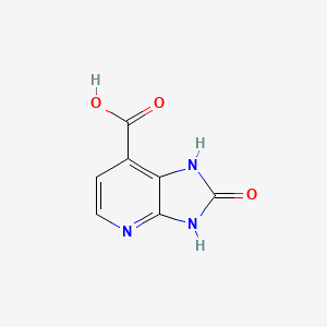 2-hydroxy-3H-imidazo[4,5-b]pyridine-7-carboxylic acid