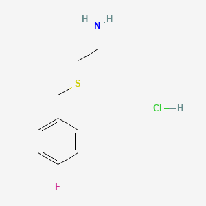 2-[(4-Fluorobenzyl)sulfanyl]ethylamine hydrochloride