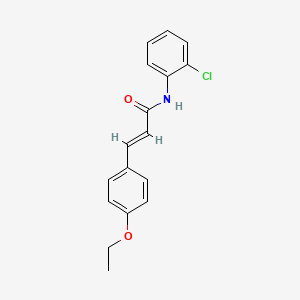(2E)-N-(2-chlorophenyl)-3-(4-ethoxyphenyl)prop-2-enamide