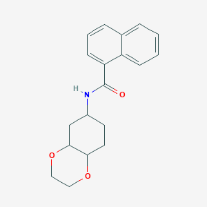 N-(octahydrobenzo[b][1,4]dioxin-6-yl)-1-naphthamide