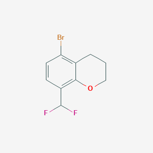 5-Bromo-8-(difluoromethyl)-3,4-dihydro-2H-chromene