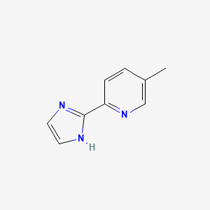 2-(1H-imidazol-2-yl)-5-methylpyridine