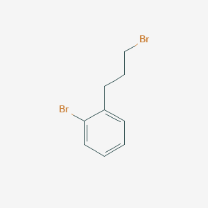 molecular formula C9H10Br2 B2892564 1-Bromo-2-(3-bromopropyl)benzene CAS No. 1075-28-1