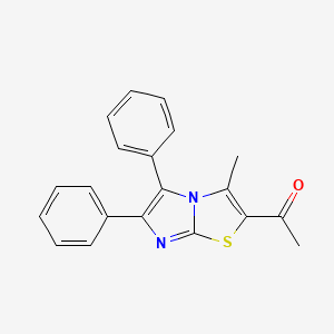 2-Acetyl-3-methyl-5,6-diphenylimidazo[2,1-b]thiazole