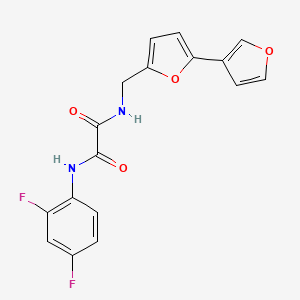 N1-([2,3'-bifuran]-5-ylmethyl)-N2-(2,4-difluorophenyl)oxalamide