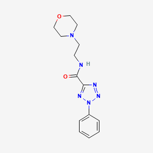 N-(2-morpholinoethyl)-2-phenyl-2H-tetrazole-5-carboxamide