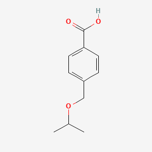 molecular formula C11H14O3 B2892676 4-(Isopropoxymethyl)benzoic acid CAS No. 850021-34-0