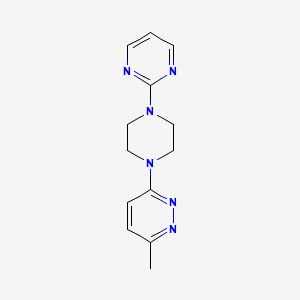 3-Methyl-6-(4-pyrimidin-2-ylpiperazin-1-yl)pyridazine