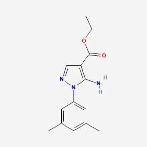 ethyl 5-amino-1-(3,5-dimethylphenyl)-1H-pyrazole-4-carboxylate