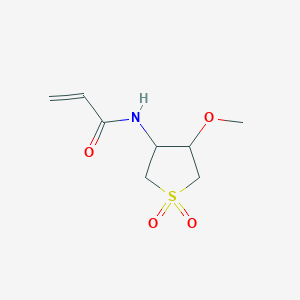 N-(4-Methoxy-1,1-dioxothiolan-3-yl)prop-2-enamide
