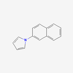molecular formula C14H11N B2892812 1-(naphthalen-2-yl)-1H-pyrrole CAS No. 412284-19-6