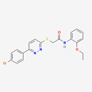 2-((6-(4-bromophenyl)pyridazin-3-yl)thio)-N-(2-ethoxyphenyl)acetamide