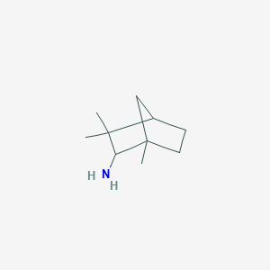 molecular formula C10H19N B2892898 1,3,3-Trimethylbicyclo[2.2.1]heptan-2-amine CAS No. 21252-46-0