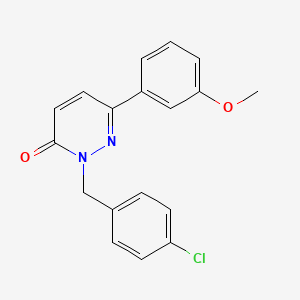 2-(4-chlorobenzyl)-6-(3-methoxyphenyl)pyridazin-3(2H)-one