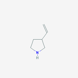 molecular formula C6H11N B2892908 3-Vinylpyrrolidine CAS No. 57502-47-3