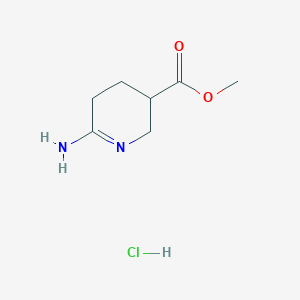 Methyl 6-amino-2,3,4,5-tetrahydropyridine-3-carboxylate hydrochloride