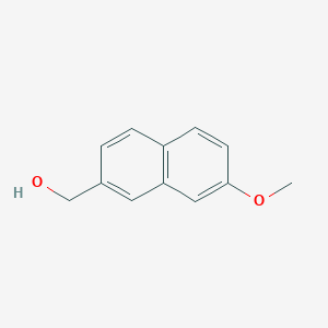 molecular formula C12H12O2 B2892938 2-Naphthalenemethanol, 7-methoxy- CAS No. 5665-20-3