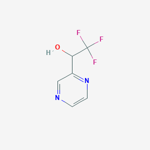 2,2,2-Trifluoro-1-(pyrazin-2-yl)ethanol