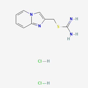 Imidazo[1,2-a]pyridin-2-ylmethyl carbamimidothioate dihydrochloride