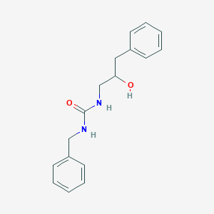 molecular formula C17H20N2O2 B2892970 1-Benzyl-3-(2-hydroxy-3-phenylpropyl)urea CAS No. 1351608-56-4