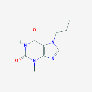 molecular formula C9H12N4O2 B028930 3-甲基-7-丙基黄嘌呤 CAS No. 55242-64-3