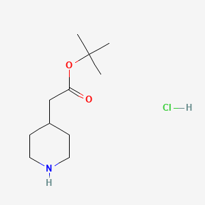 tert-Butyl 2-(piperidin-4-yl)acetate hydrochloride