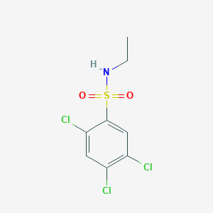 2,4,5-trichloro-N-ethylbenzenesulfonamide